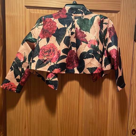 NWT Lindybop Vintage Retro Pinup Floral 2piece Secretary dress - Picture 8 of 9